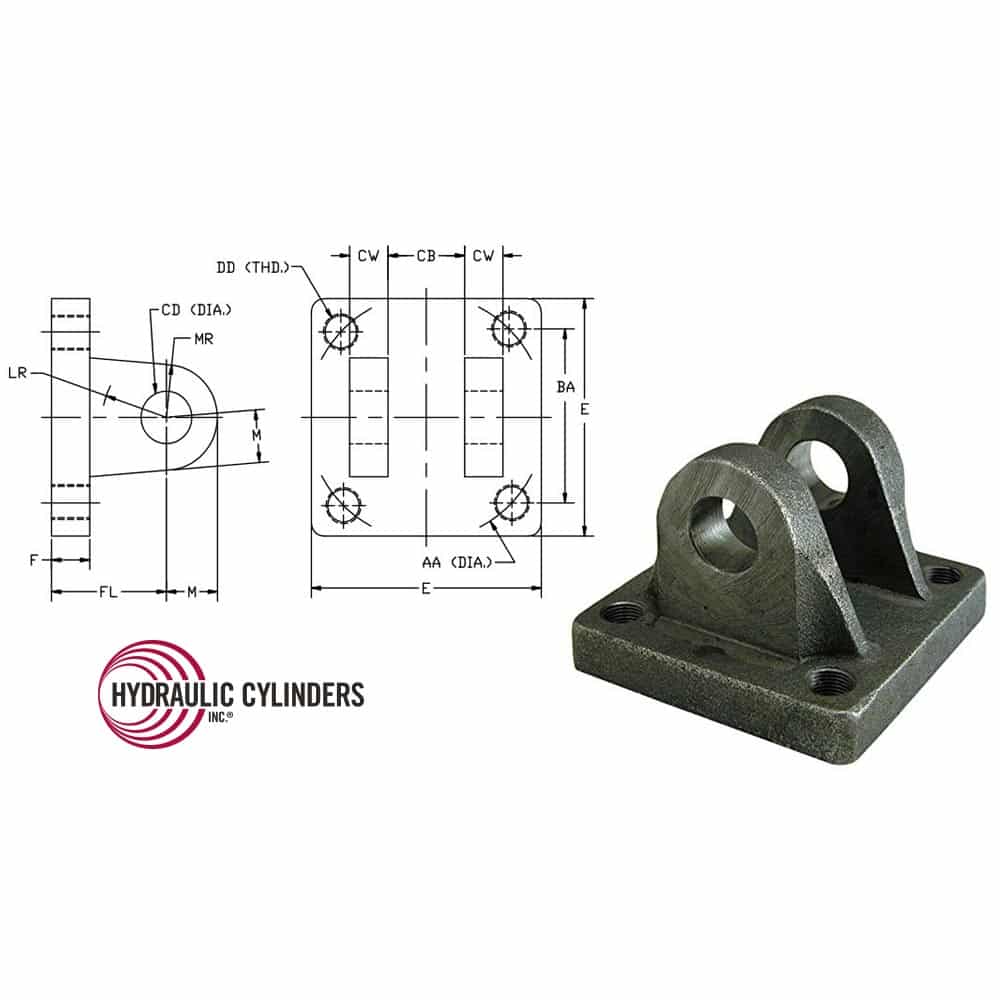 Silindir Clevis Bracket Bağlantısı