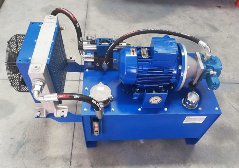 Soğutuculu Motor-Pompa Grubu Güç Ünitesi Detayı